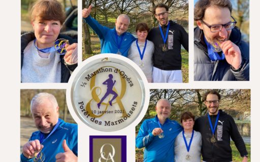 Pari Gagné : 21.097,5 mètres parcourus